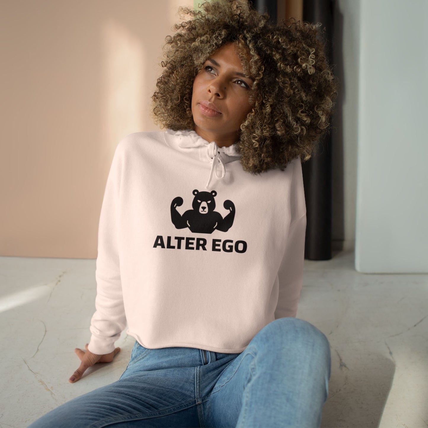 AlterEgo Crop Hoodie