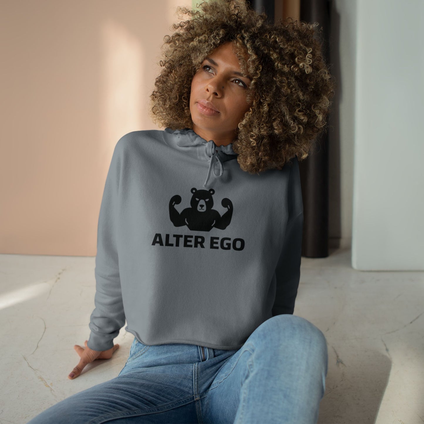 AlterEgo Crop Hoodie