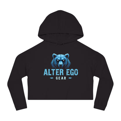AlterEgo Blue Cropped Hoodie
