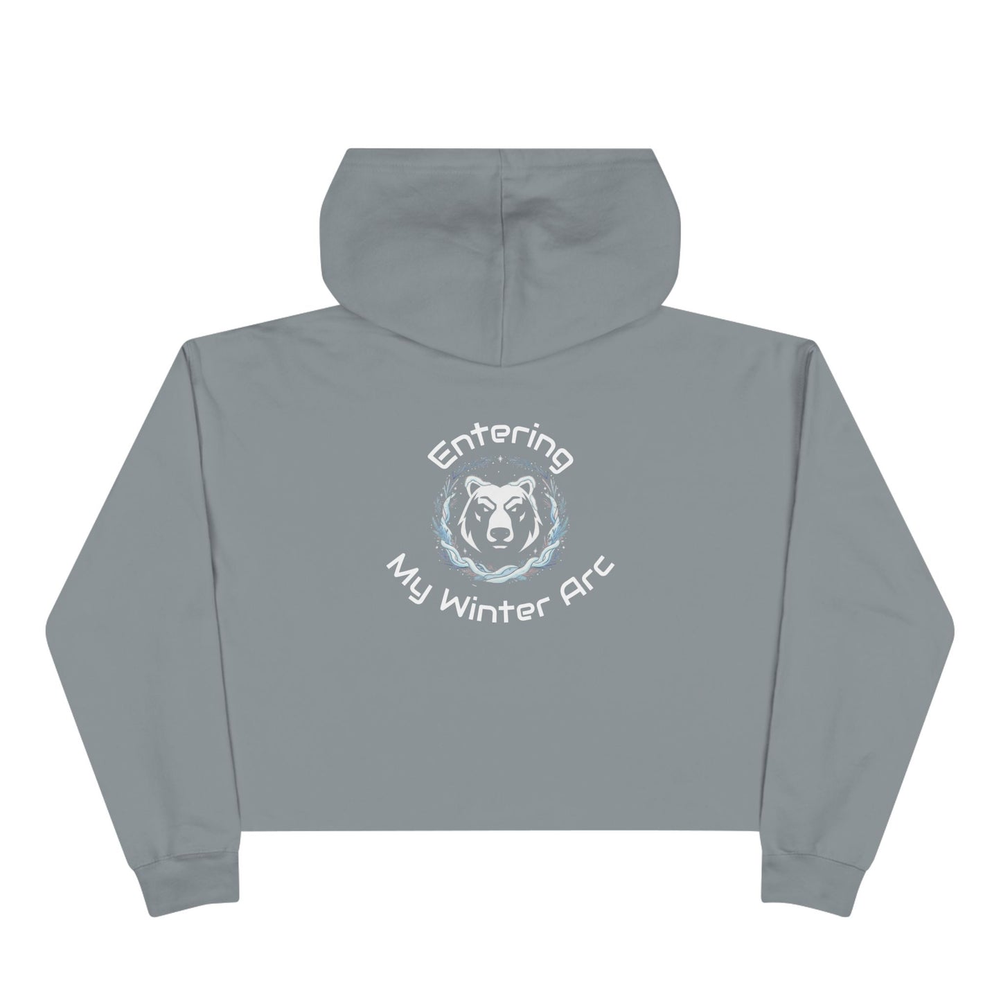 “Winter Arc” Cropped Hoodie