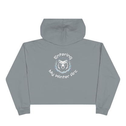 “Winter Arc” Cropped Hoodie