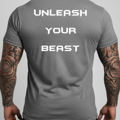 AlterEgo Beast Activewear Shirt Charcoal Back