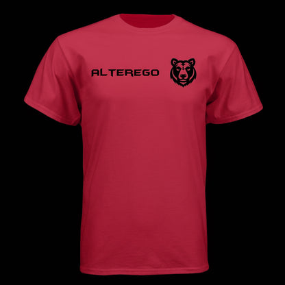 AlterEgo Beast Activewear Shirt Red front 