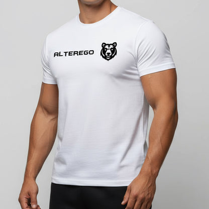 AlterEgo Beast Activewear Shirt White Front