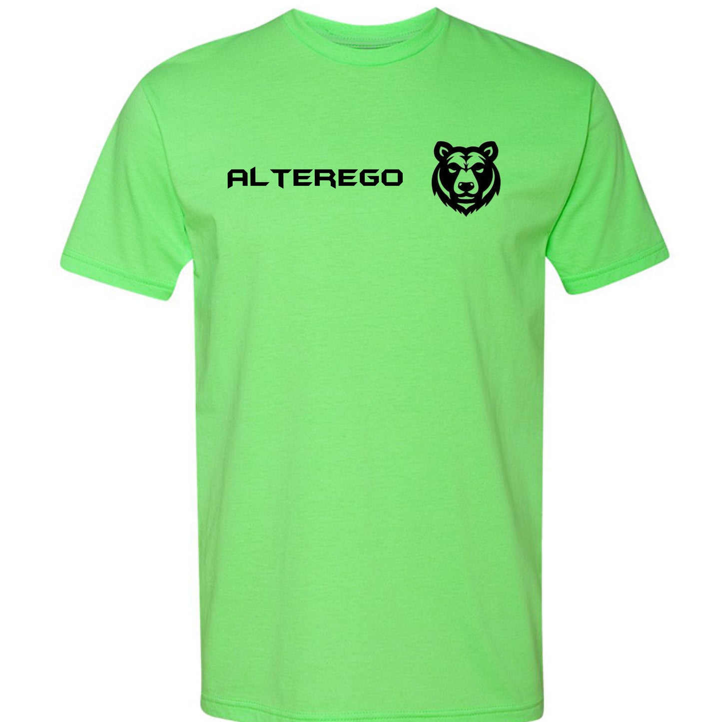 AlterEgo Beast Activewear Shirt green front 