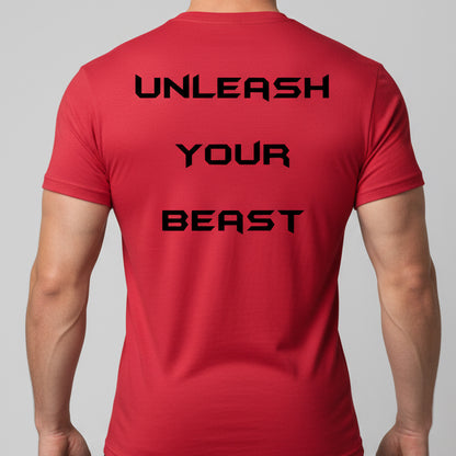 AlterEgo Beast Activewear Shirt red Back