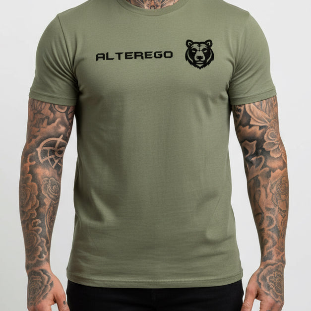 AlterEgo Beast Shirt Military Green Front