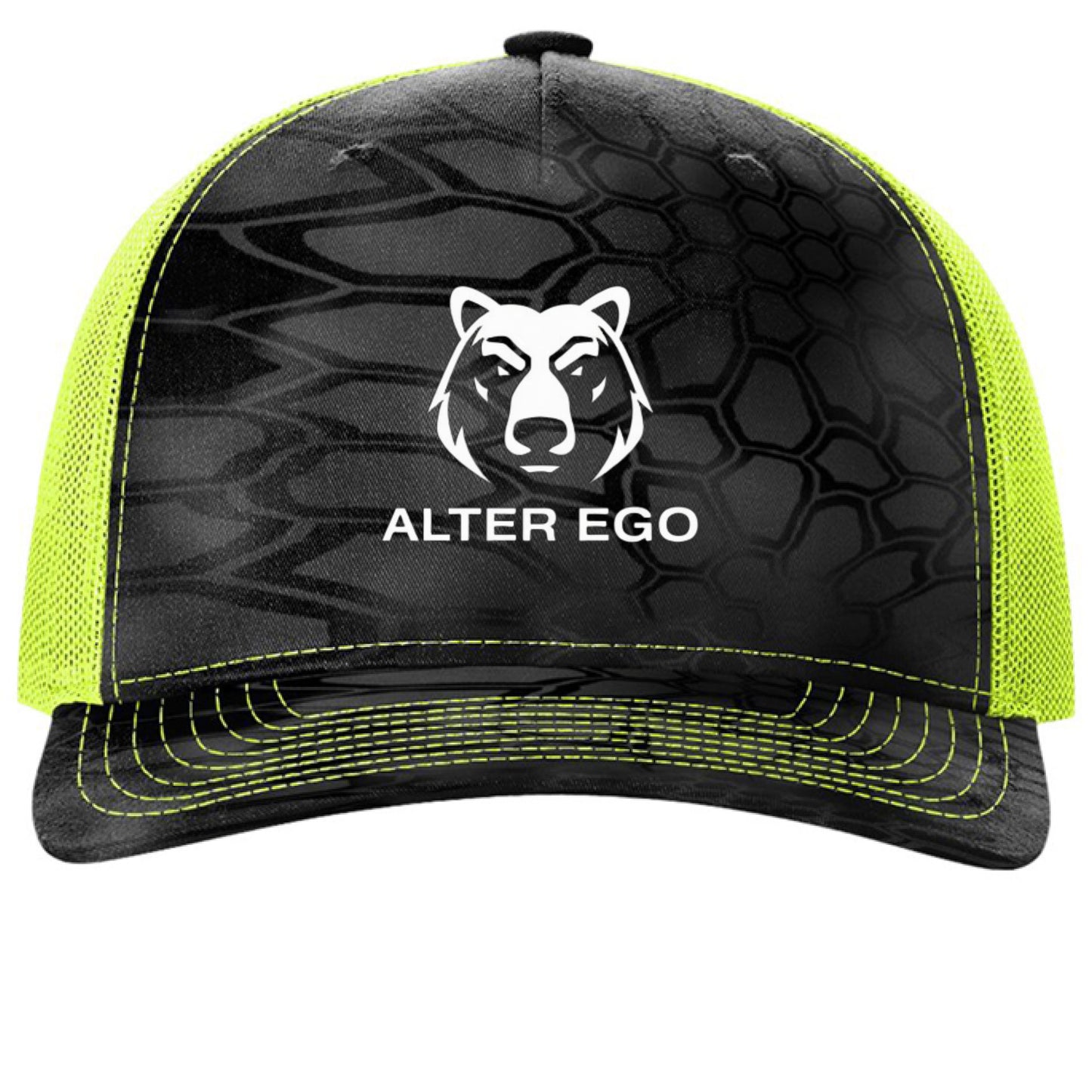 Kryptek Typhon/ Neon Yellow - FRONT